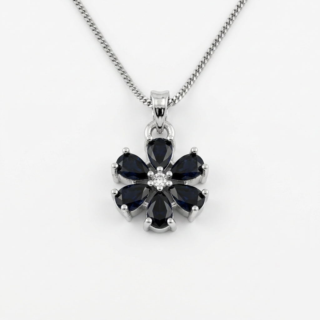Midnight Bloom Pendant