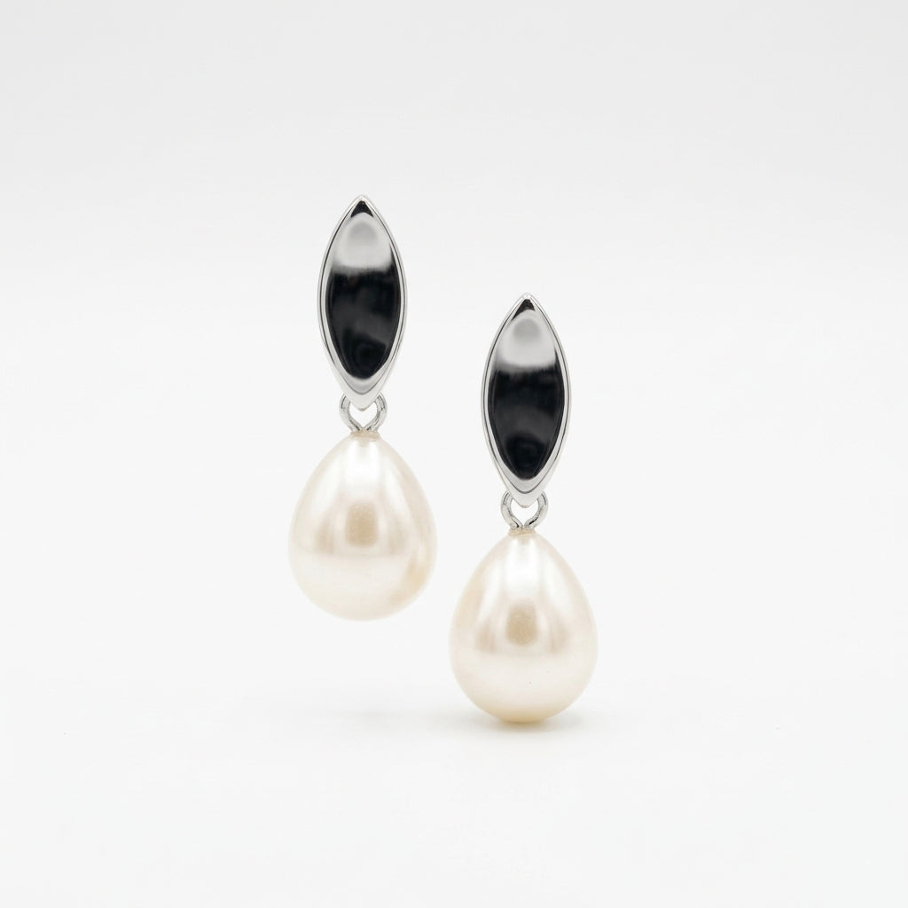 Silver Pearl Drops