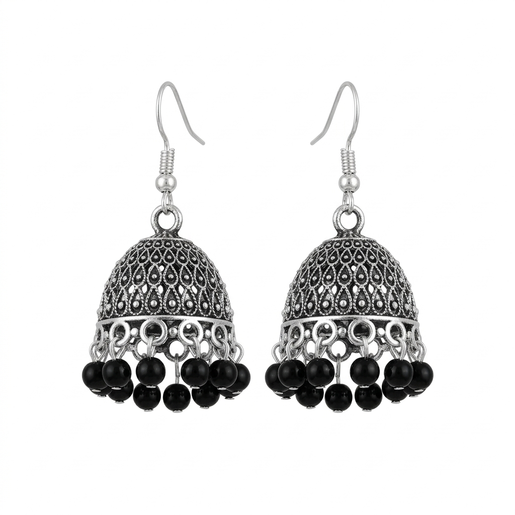 Shadow Bell Jhumkas